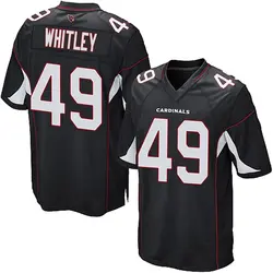 Nike Benton Whitley Arizona Cardinals Men's Game Black Alternate Jersey
