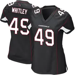 Nike Benton Whitley Arizona Cardinals Women's Game Black Alternate Jersey