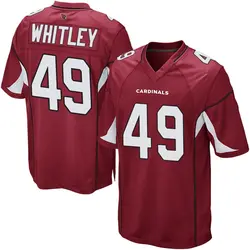 Nike Benton Whitley Arizona Cardinals Youth Game Cardinal Team Color Jersey
