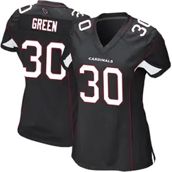 Nike Bryson Green Arizona Cardinals Women's Game Green Black Alternate Jersey