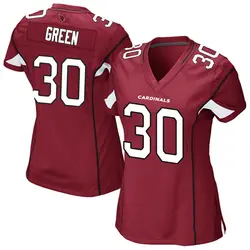 Nike Bryson Green Arizona Cardinals Women's Game Green Cardinal Team Color Jersey