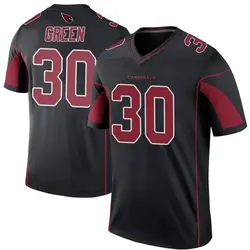 Nike Bryson Green Arizona Cardinals Youth Legend Green Color Rush Black Jersey