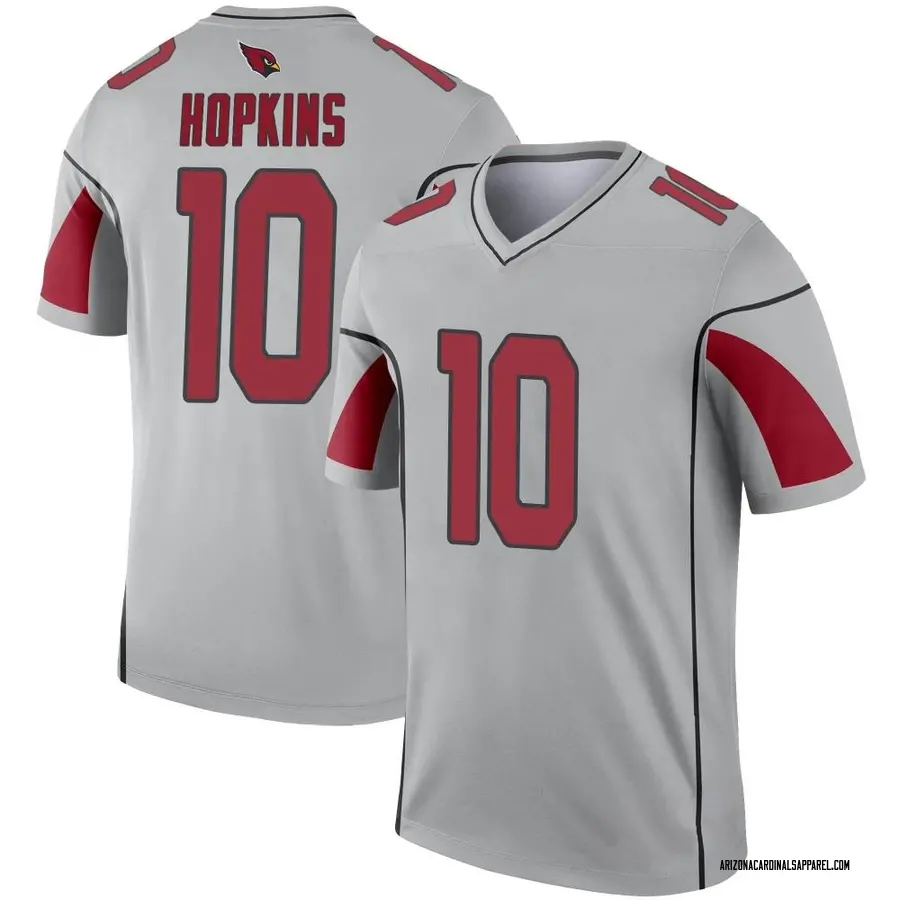 جهاز اذابة الشمع Nike DeAndre Hopkins Arizona Cardinals Youth Legend Inverted Silver Jersey جهاز اذابة الشمع