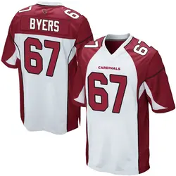 Nike Jeremiah Byers Arizona Cardinals Men's Game White Jersey