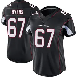 Nike Jeremiah Byers Arizona Cardinals Women's Limited Black Vapor Untouchable Jersey