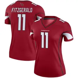 Larry Fitzgerald Arizona Cardinals Women's Legend Cardinal Jersey