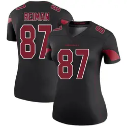 Nike Tip Reiman Arizona Cardinals Women's Legend Black Color Rush Jersey