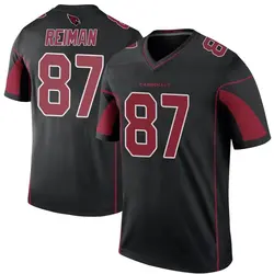 Nike Tip Reiman Arizona Cardinals Youth Legend Black Color Rush Jersey