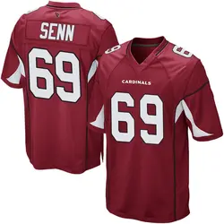 Nike Valentin Senn Arizona Cardinals Men's Game Cardinal Team Color Jersey