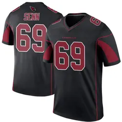 Nike Valentin Senn Arizona Cardinals Youth Legend Black Color Rush Jersey
