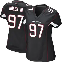 Nike Walter Nolen III Arizona Cardinals Women's Game Black Alternate Jersey